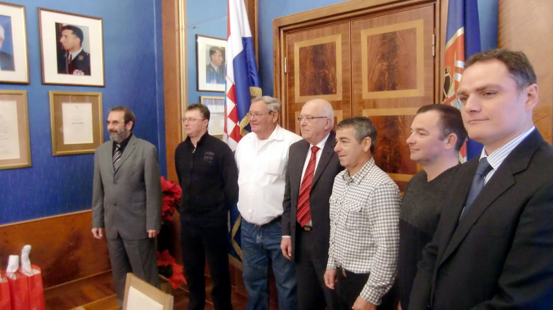 Prijem barkajola kod gradonačelnika