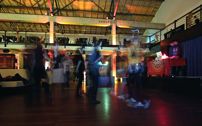 Silent party u Arsenalu (foto: Marin Gospić)