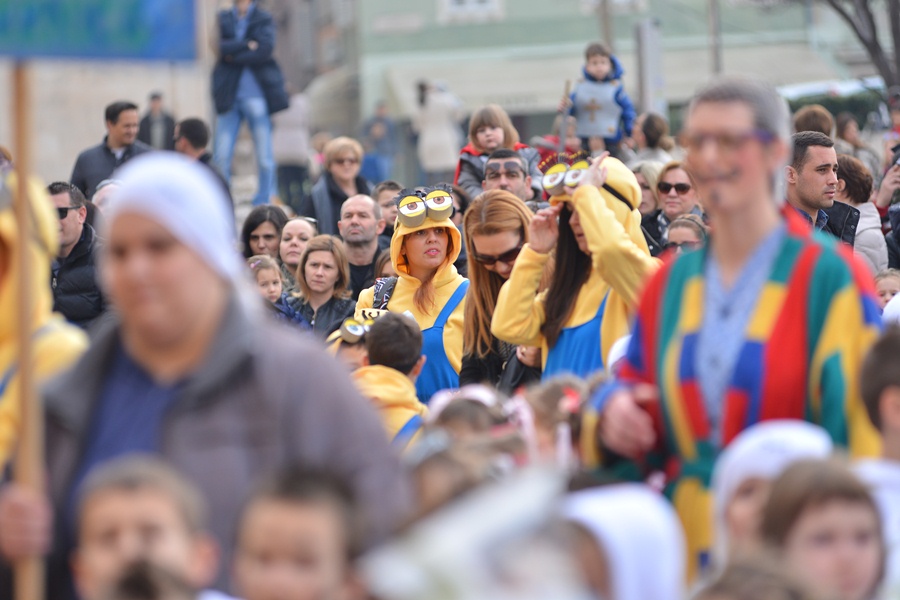 Karnevalić: Male maškare zauzele grad!, foto: Iva Perinčić