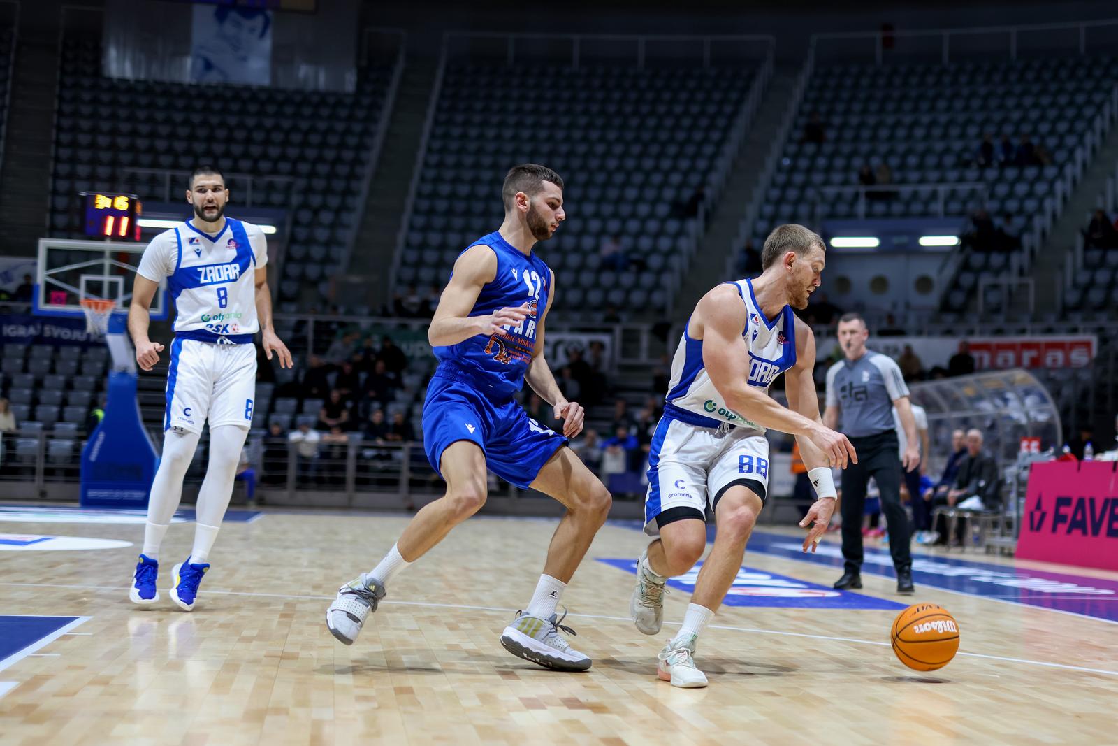 Favbet Premijer liga, 11. kolo: KK Zadar – KK KK Kvarner 77-63