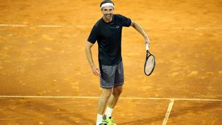 Agassi, Ferrero i Ivanišević odigrali egizibiciju u Umagu. Photo: Slavko Midzor/PIXSELL Agassi, Ferrero i Ivanišević odigrali egizibiciju u Umagu. Photo: Slavko Midzor/PIXSELL