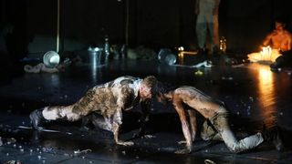 U sklopu Medjunarodnog festivala suvremenog kazalista Zadar snova, u kazalistu lutaka odrzana je predstava Grobnica za Borisa Davidovica. Photo: Filip Brala/PIXSELL