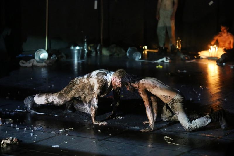 U sklopu Medjunarodnog festivala suvremenog kazalista Zadar snova, u kazalistu lutaka odrzana je predstava Grobnica za Borisa Davidovica. Photo: Filip Brala/PIXSELL