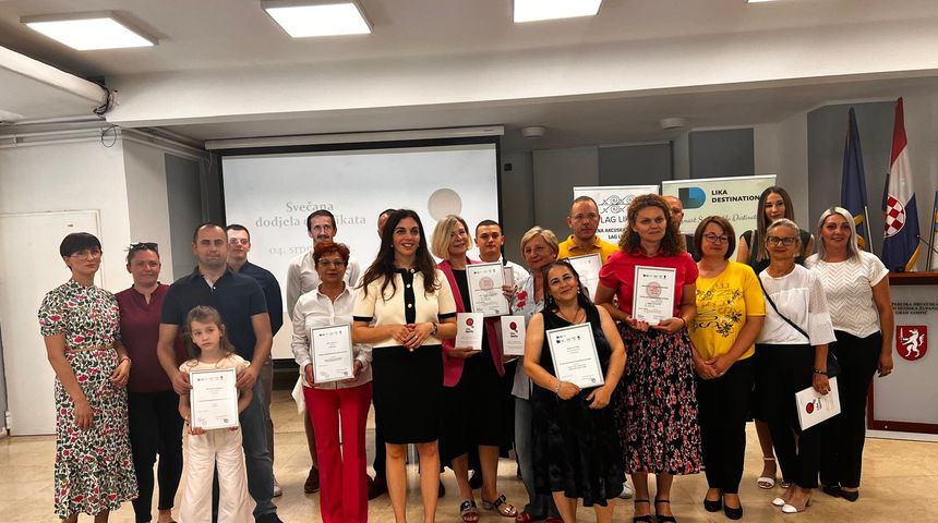 Dodjela Lika Quality certifikata