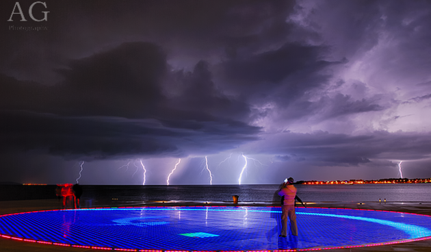 Pozdrav Suncu i Kumulonimbus, ciklona Darija