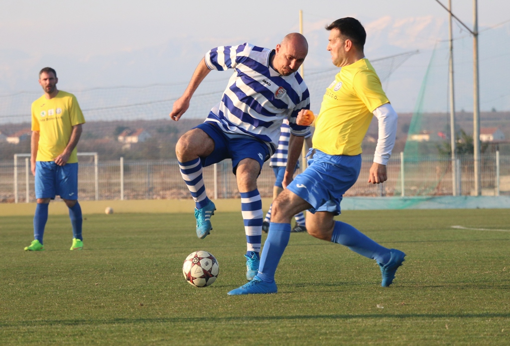 Derbi nogometne Lige veterana: Škabrnja – Mornar Vir