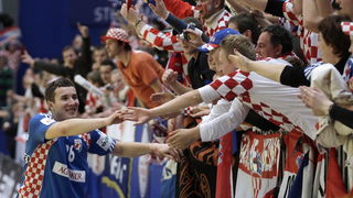 Graz, 210110.
EURO 2010 u rukometu. 
Trece kolo skupine A. Utakmica Hrvatska – Rusija.
Na fotografiji: Manuel Strlek.
Foto: Nenad Dugi / Cropix