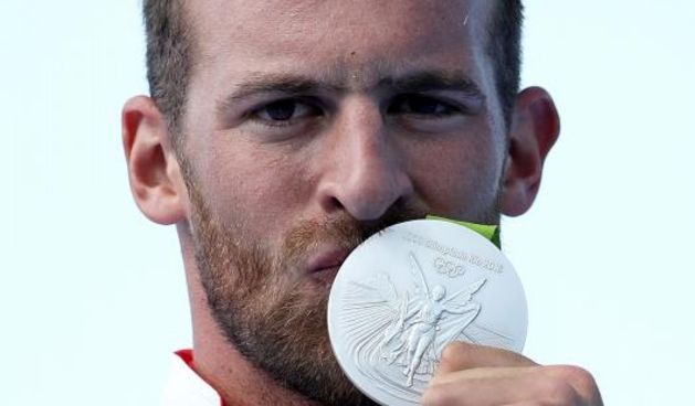 Olimpijske igre Rio 2016., veslanje, samac, finale. Damir Martin osvojio je srebrnu medalju. Photo: Igor Kralj/PIXSELL