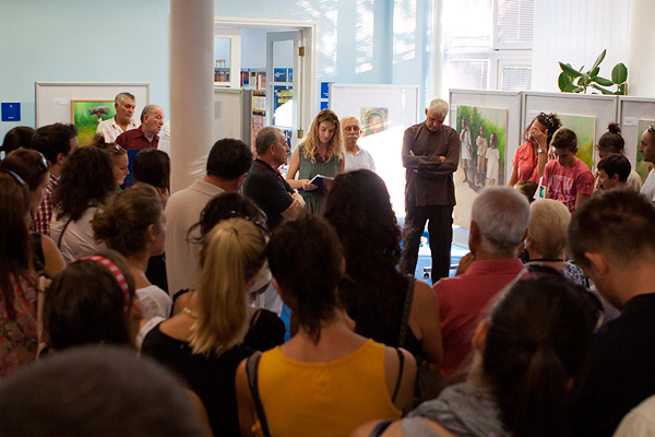 Otvorenje izložbe “Boje Afrike” Ivane Kulaš, Foto: Kristijan Orlić Otvorenje izložbe “Boje Afrike” Ivane Kulaš, Foto: Kristijan Orlić