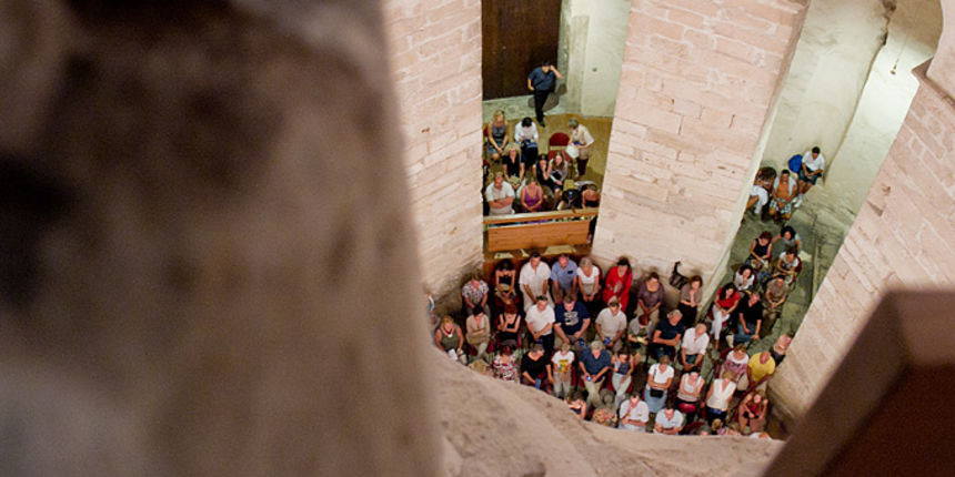 Hrvatska komorna filharmonija, Mak Grgić i Franko Božac u crkvi Sv. Donata, foto: L. Banić
