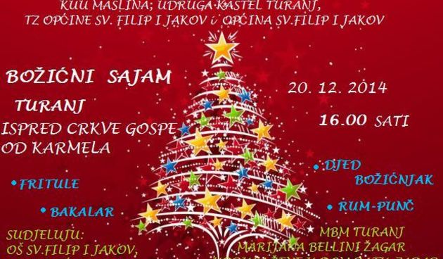 Božićna čarolija u Turnju: sajam i druženje