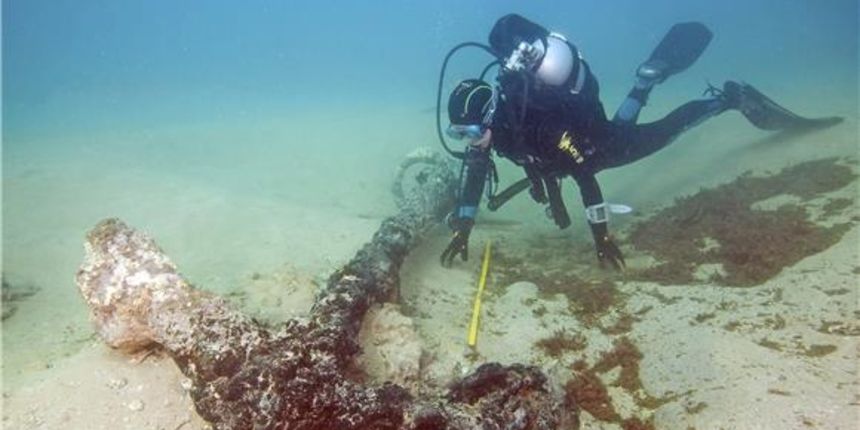 Ronioc i potopljeno sidro. Foto: FAH Ronioc i potopljeno sidro. Foto: FAH