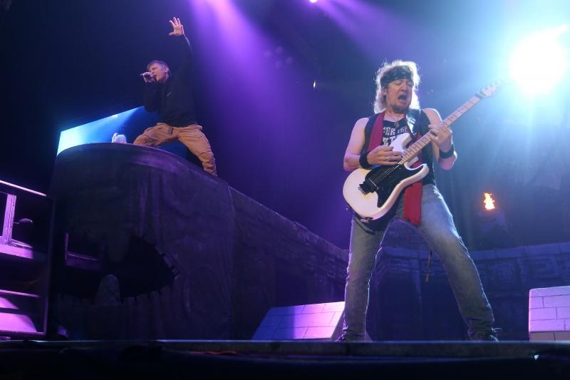 Grupa Iron Maiden nastupila je u prepunoj Spaladium areni u sklopu The Book of Souls turneje. Photo: Borna Filic/PIXSELL Grupa Iron Maiden nastupila je u prepunoj Spaladium areni u sklopu The Book of Souls turneje. Photo: Borna Filic/PIXSELL