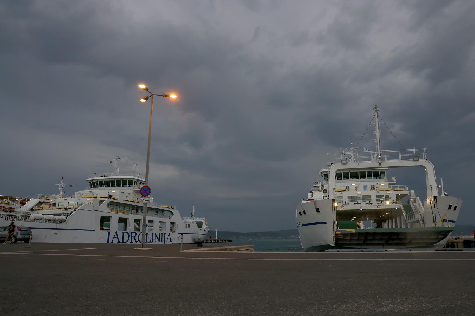 Jugo i kiša @ zadarska riva