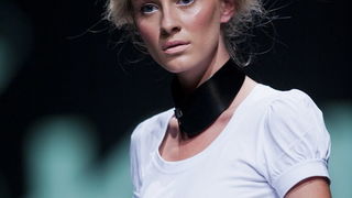 Zagreb, 201012.
U shopping centru Westgate od 18.-20.10. odrzava se modna revija Cro A Porter.
Na fotografiji: revija, Lokomotiva by Lana i Luka.
Foto: Neja Markicevic / CROPIX