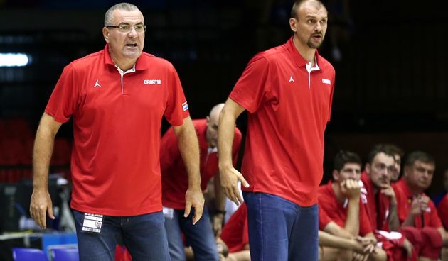 Jasmin Repeša i Žan Tabak, foto: fiba
