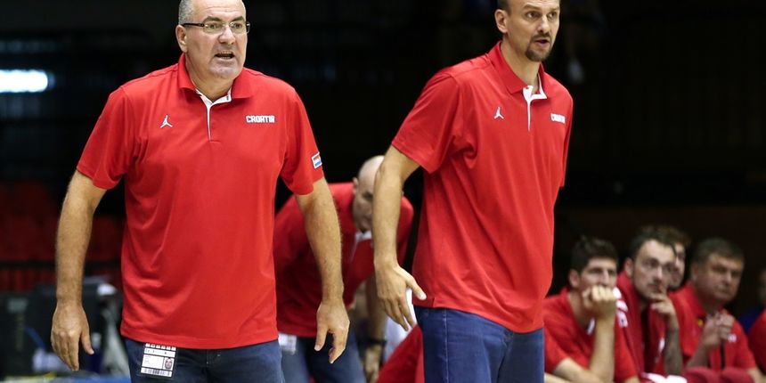 Jasmin Repeša i Žan Tabak, foto: fiba Jasmin Repeša i Žan Tabak, foto: fiba