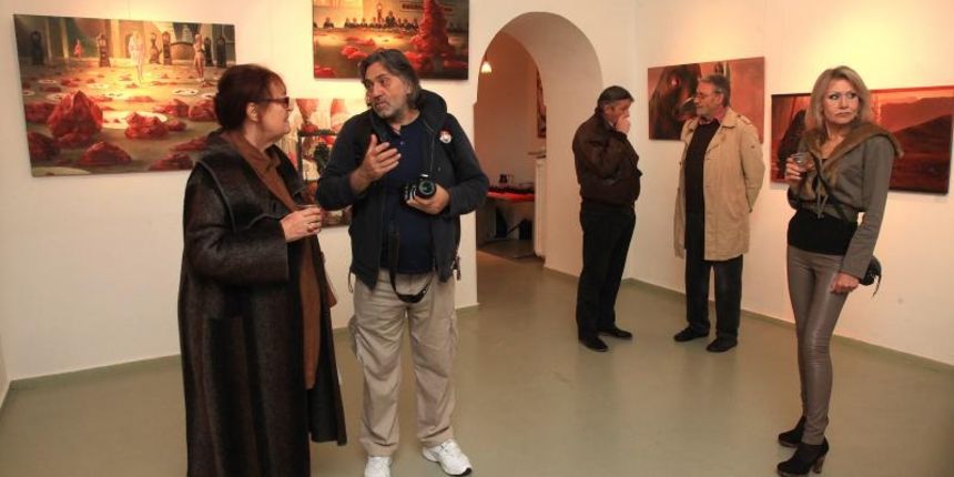 Izložba grupe Contra u Studiju “Josip Račić” Izložba grupe Contra u Studiju “Josip Račić”