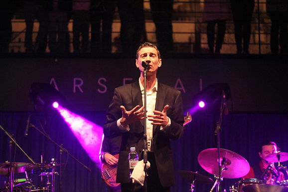 Massimo Savić u Arsenalu, 8. travnja 2012 (foto:Saša Čuka)