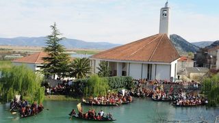 15. Festival zudija, cuvara Kristova groba odrzan je u Mlinistu u Dubrovacko-neretvanskoj zupaniji. Smotra zudija privukla je cuvare Kristova groba iz vise od 30 zupa. Photo: Hrvoje Jelavic/PIXSELL