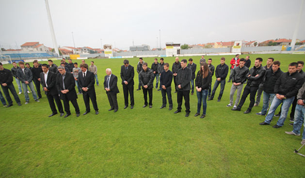 Obilježavanje 4. godišnjice smrti Hrvoja Ćustića (foto:Saša Čuka)