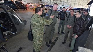 Austrijski tim inspektora u hrvatskim vojnim bazama Austrijski tim inspektora u hrvatskim vojnim bazama