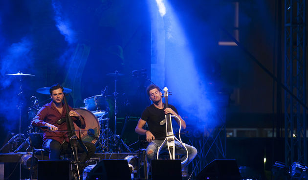 Koncert 2Cellos na zadarskom Forumu, foto: Darko Belancic