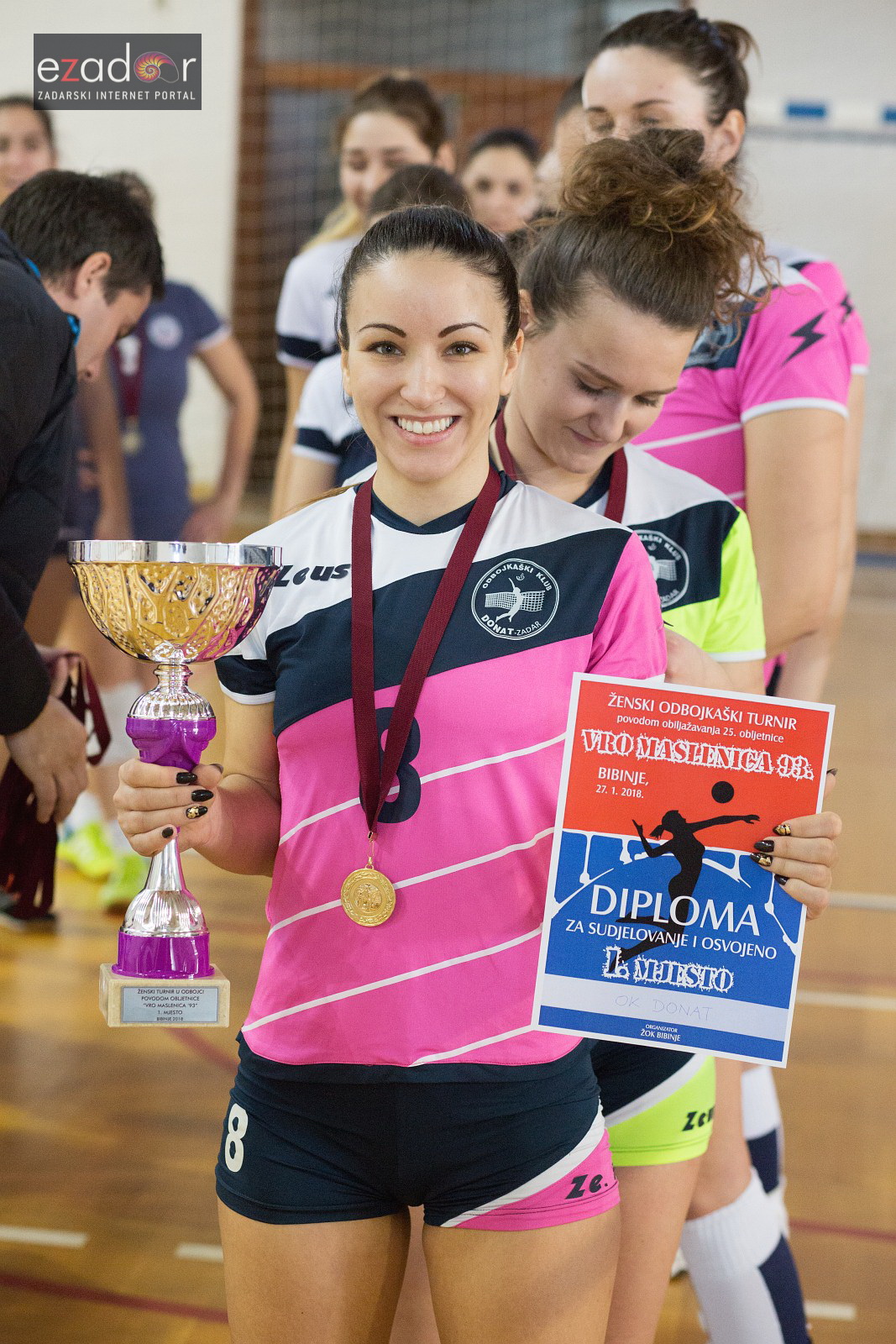 Bibinje: Ženski odbojkaški turnir povodom proslave 25. obljetnice VRO. Maslinica ’93 Bibinje: Ženski odbojkaški turnir povodom proslave 25. obljetnice VRO. Maslinica ’93
