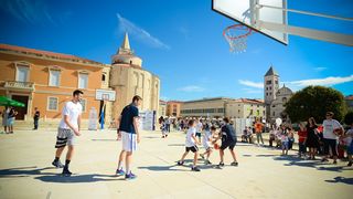 ZDBT 2016: Kids Day & Basket 3×3 na Forumu. Foto: Iva Perinčić ZDBT 2016: Kids Day & Basket 3×3 na Forumu. Foto: Iva Perinčić