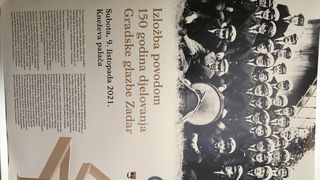 Do 25. listopada razgledajte izložbu povodom 150. obljetnice Gradske glazbe Zadar