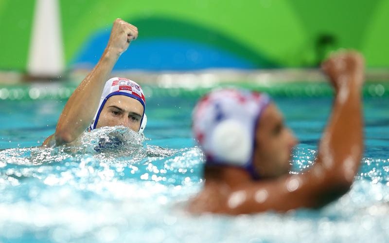 OI Rio, vaterpolo – skupina B: Hrvatska – Crna Gora 8-7. Photo. Igor Kralj/PIXSELL OI Rio, vaterpolo – skupina B: Hrvatska – Crna Gora 8-7. Photo. Igor Kralj/PIXSELL