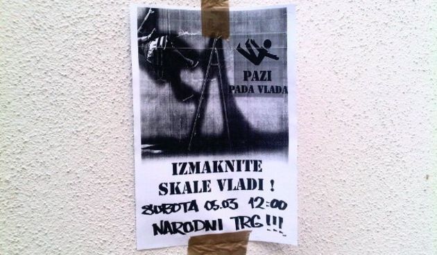 Prosvjedni plakat u Zadru (Facebook)