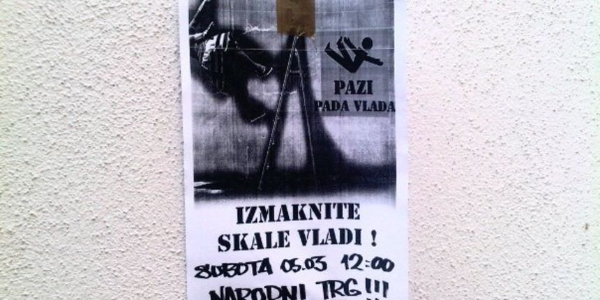 Prosvjedni plakat u Zadru (Facebook) Prosvjedni plakat u Zadru (Facebook)