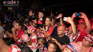 Veličanstven doček četvorice zadarskih Vatrenih