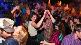 Projekcijom i tulumom otvoren 5. Festival mediteranskog filma u Splitu, Foto: Goran Leš Projekcijom i tulumom otvoren 5. Festival mediteranskog filma u Splitu, Foto: Goran Leš