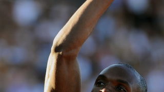 Zagreb, 130911.
IAAF World Challenge Zagreb 2011, 
61. memorijal Borisa Hanzekovica na atletskom stadionu Mladost na Savi.
Na slici: Merrit Lashawn, 400 m utrka.
Foto: Srdjan Vrancic / CROPIX