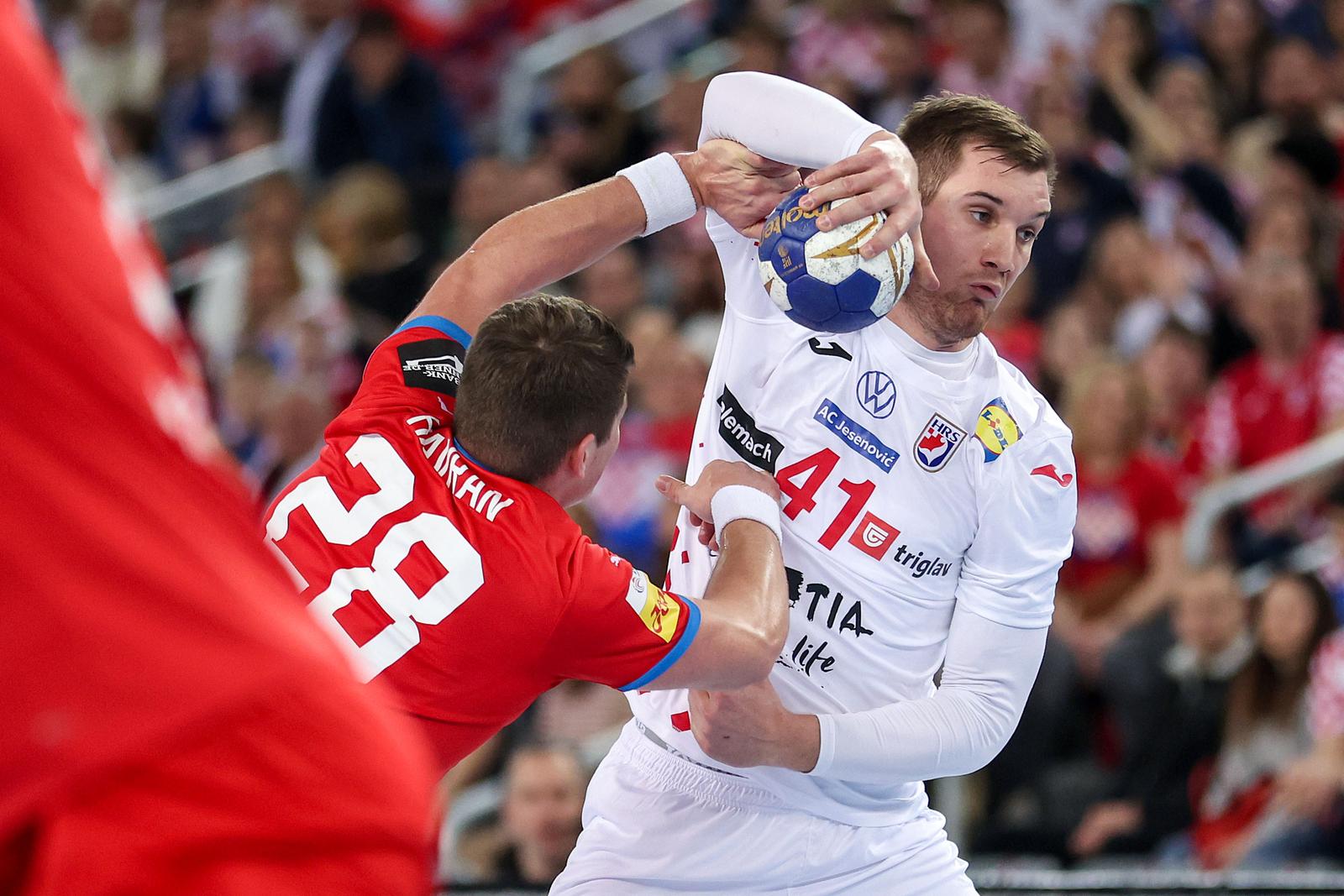 Kvalifikacije za EHF EURO 2026., skupina 5, Hrvatska – Češka