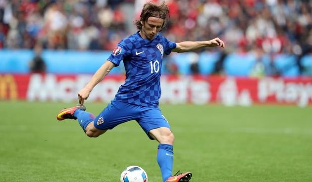 Stadion Park prinčeva u Parizu, UEFA EURO 2016., 1. kolo, skupina D, Turska – Hrvatska 0-1. Luka Modric. Photo: PIXSELL