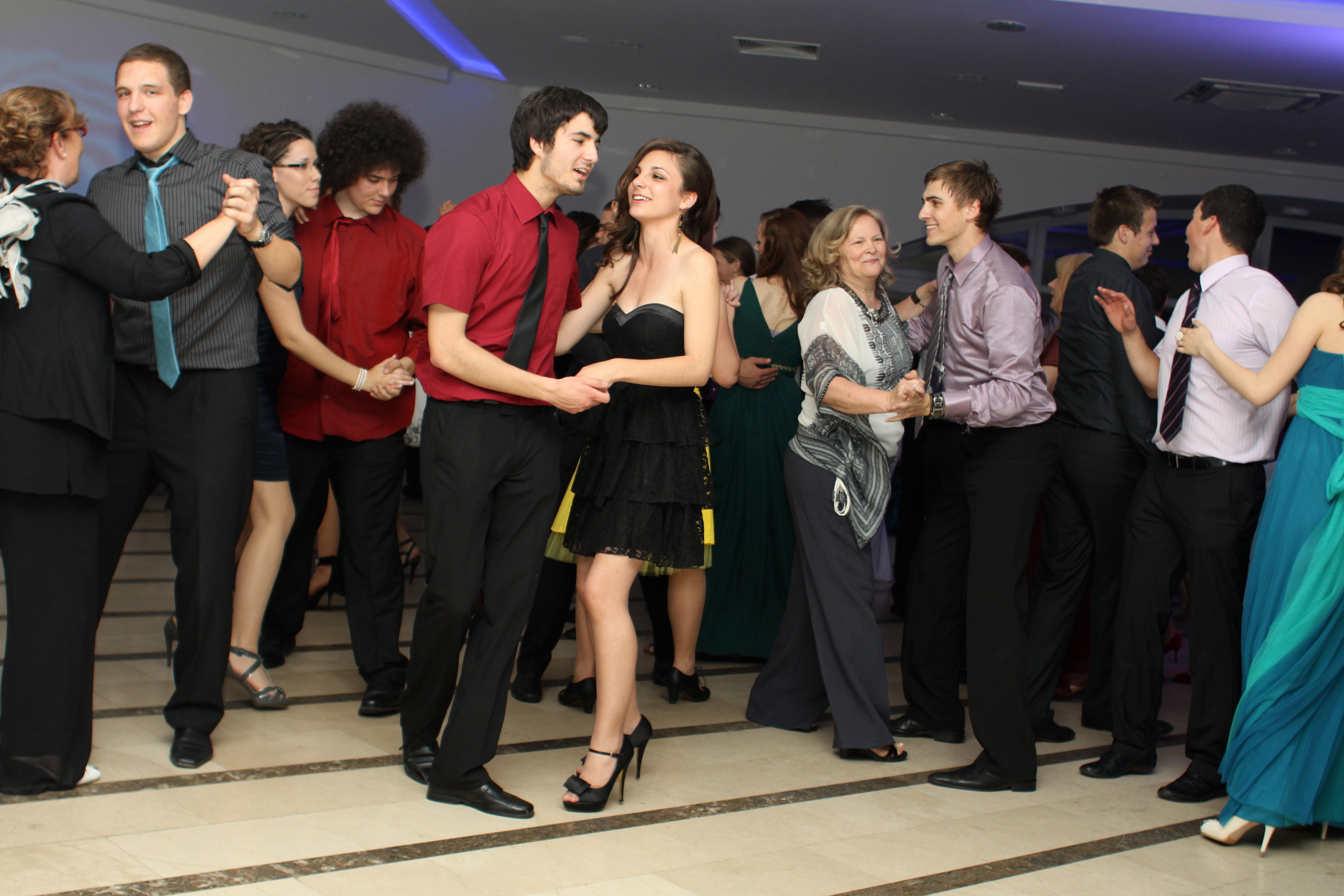 Maturalna zabava Gimnazije Franje Petrića (foto: Josip Pedišić)