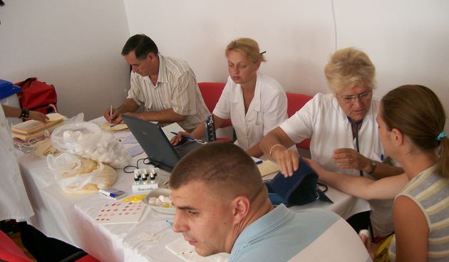 Akcija dobrovoljnog darivanja krvi u prostorijama SDP-a (Foto: Ante Mandić)