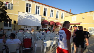 Bibinje: Navijanje za Vatrene i fešta nakon pobjede nad Rusijom