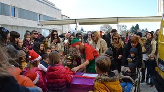 Djed Božićnjak iz Laponije stigao na Forum- poštom!