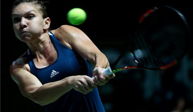 Simona Halep, foto: EPA/WALLACE WOON/Hina