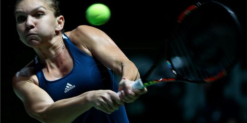 Simona Halep, foto: EPA/WALLACE WOON/Hina Simona Halep, foto: EPA/WALLACE WOON/Hina