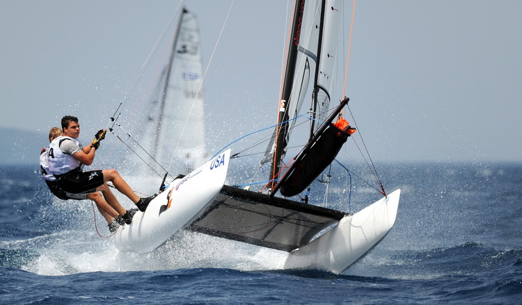 Zadar, 140711.
ISAF svjetsko juniorsko prvenstvo
Zadar 2011, 07.-15. srpanj 2011.
Osmi je dan svjetskog prvenstva u jedrenju koje se odrzava u organizaciji jedrlicarskog kluba Uskok. Danasnji dan obiljezio je jak vjetar s juga sto je napokon omogucilo j Zadar, 140711.
ISAF svjetsko juniorsko prvenstvo
Zadar 2011, 07.-15. srpanj 2011.
Osmi je dan svjetskog prvenstva u jedrenju koje se odrzava u organizaciji jedrlicarskog kluba Uskok. Danasnji dan obiljezio je jak vjetar s juga sto je napokon omogucilo j
