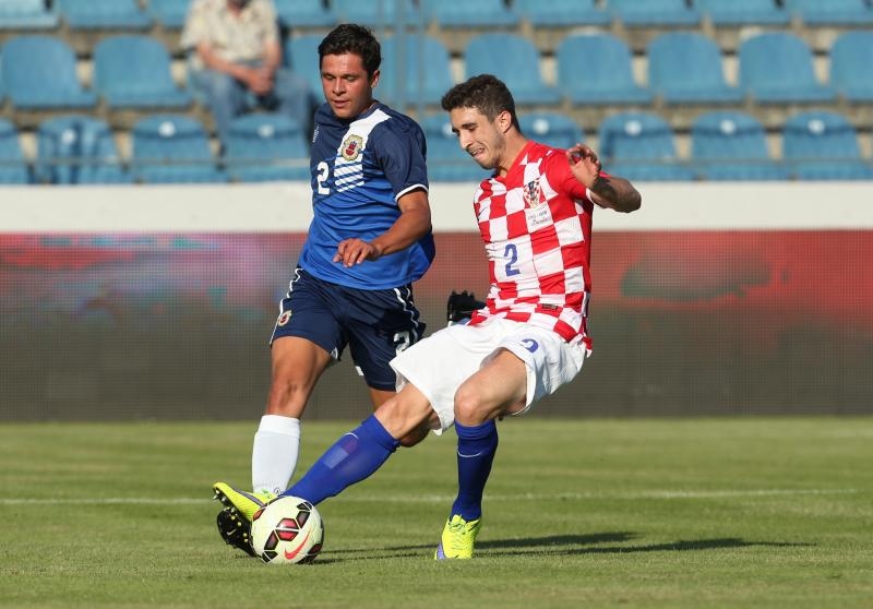 07.06.2015., Varazdin – Prijateljska nogometna utakmica izmedju Hrvatske i Gibraltara. Photo: Goran Stanzl/PIXSELL