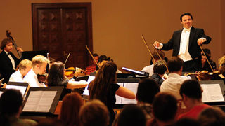 Sveuciliste u Zadru, Zadarski komorni orkestar i Ivan Repusic, foto: N. Marcev