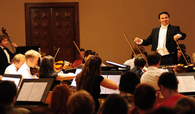 Sveuciliste u Zadru, Zadarski komorni orkestar i Ivan Repusic, foto: N. Marcev