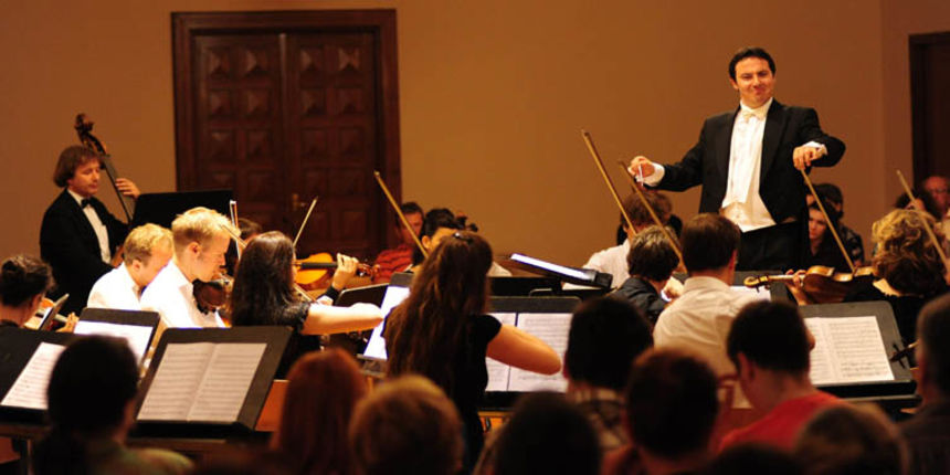 Sveuciliste u Zadru, Zadarski komorni orkestar i Ivan Repusic, foto: N. Marcev