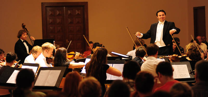 Sveuciliste u Zadru, Zadarski komorni orkestar i Ivan Repusic, foto: N. Marcev